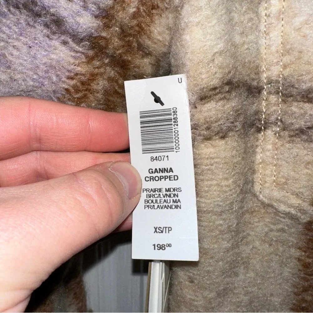NWT Wilfred Free Ganna Cropped Prairie Mdrs Merino Wool Size XS Women's - Picture 3 of 13